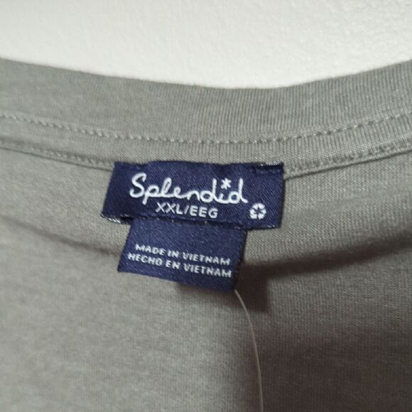 NWT Lot Of Splendid Green and Striped Short Sleeve Tees - Picture 8 of 11